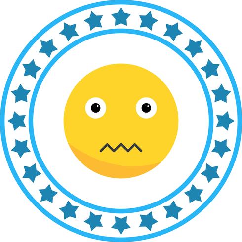 Vektor Stille Emoji-Symbol