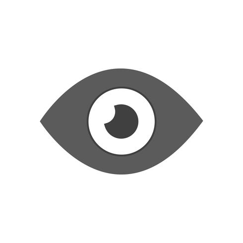 Vektor-Augensymbol vektor