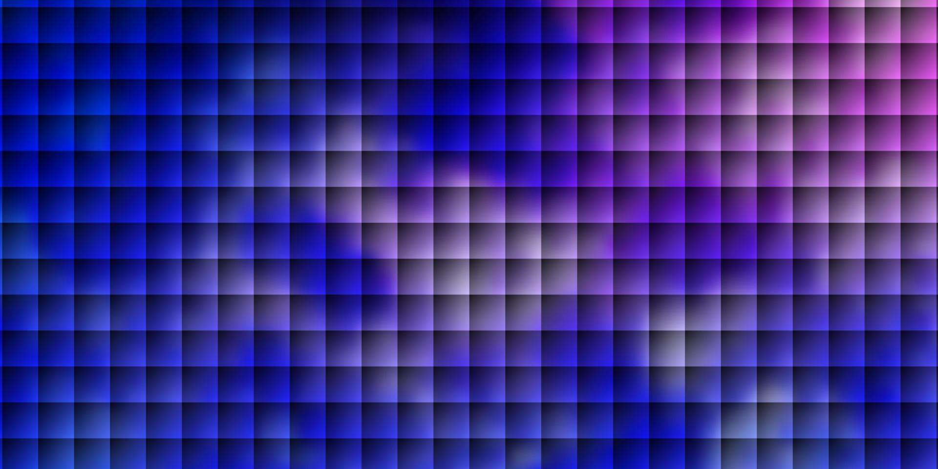 hellrosa, blauer Vektorhintergrund im polygonalen Stil. vektor