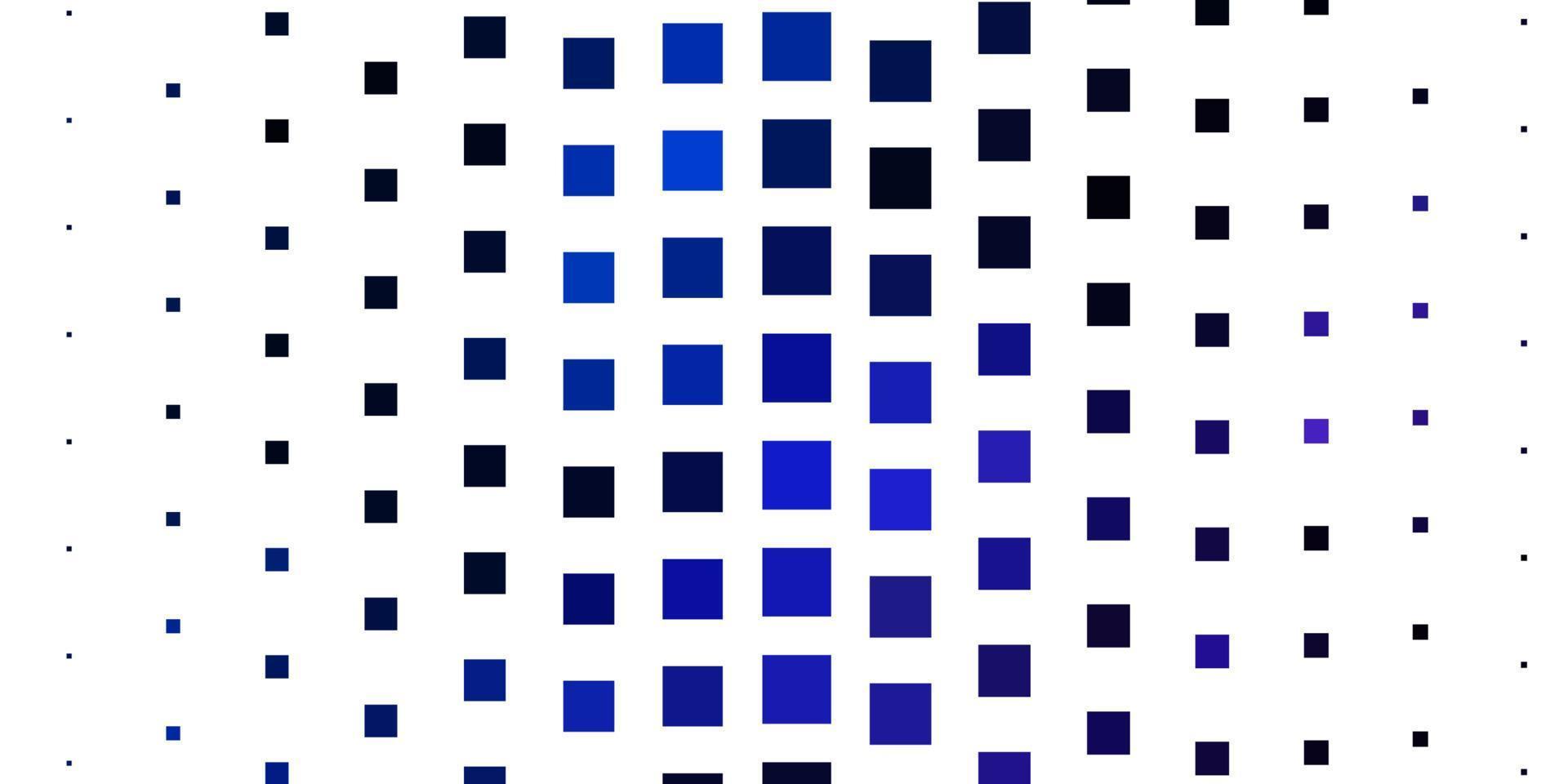 mörkrosa, blå vektormönster i fyrkantig stil. vektor