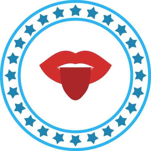 Vector Tongue Icon