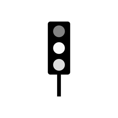 Vektor-Verkehrszeichen-Symbol vektor