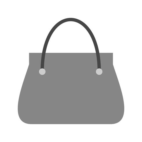 Vektor-Lady-Bag-Symbol vektor