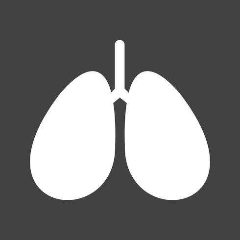 Vektor-Lungen-Symbol vektor
