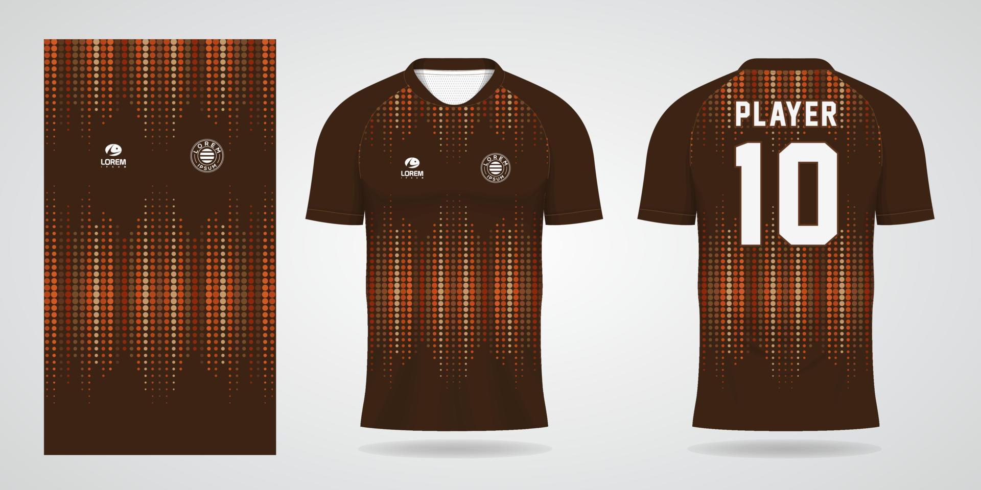 sportskjorta jersey designmall vektor