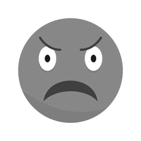 Vektor Angry Emoji Icon
