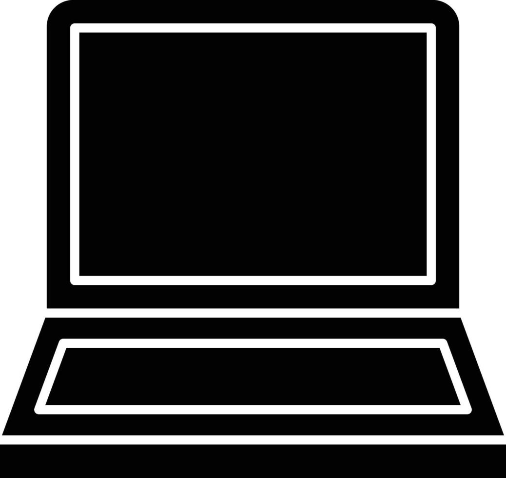 Laptop-Icon-Stil vektor