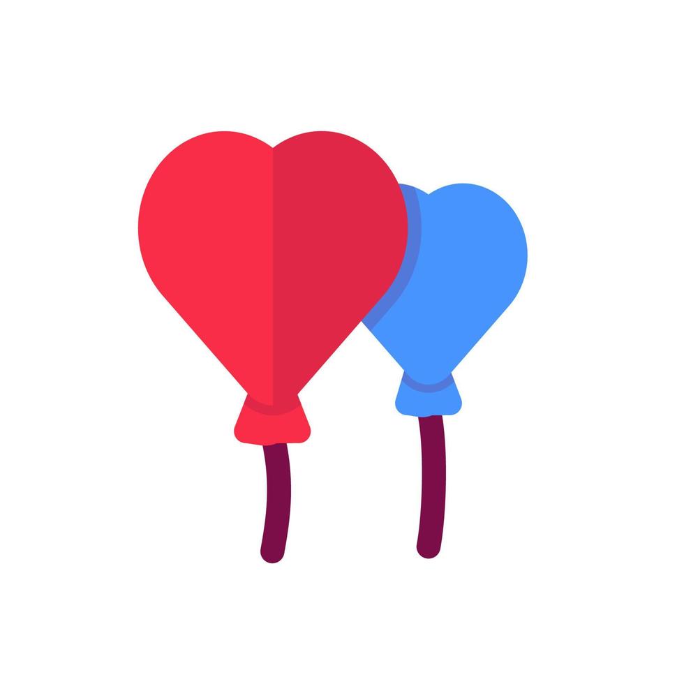 liebe ballons illustration vektor