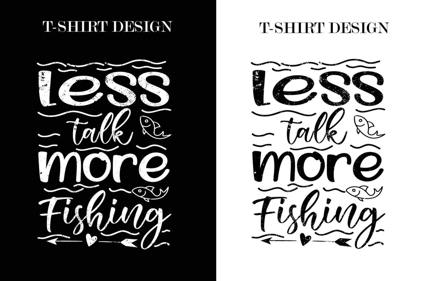 fiske t-shirt design. fiske citat t-shirt design. vektor