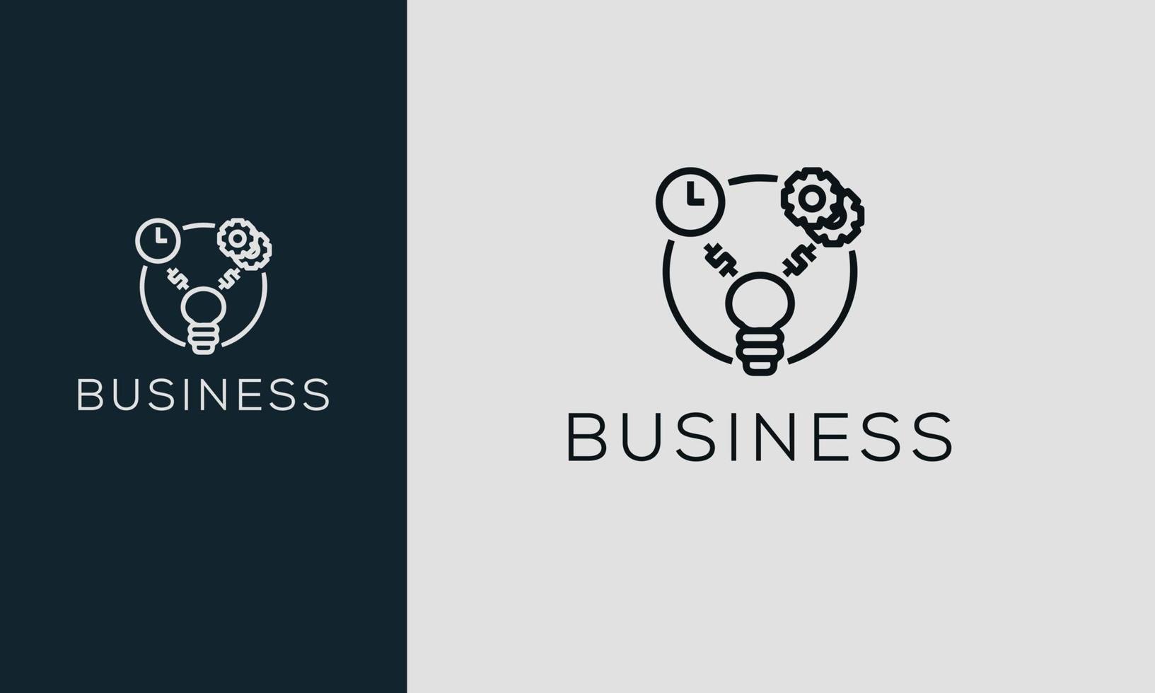 Reihe von Business-Konzept-Icons-Design. Enthält solche Symbole für Ziel, Produktivität, Prozess, Leistung und mehr und kann für Web und Apps verwendet werden. kostenloser Vektor