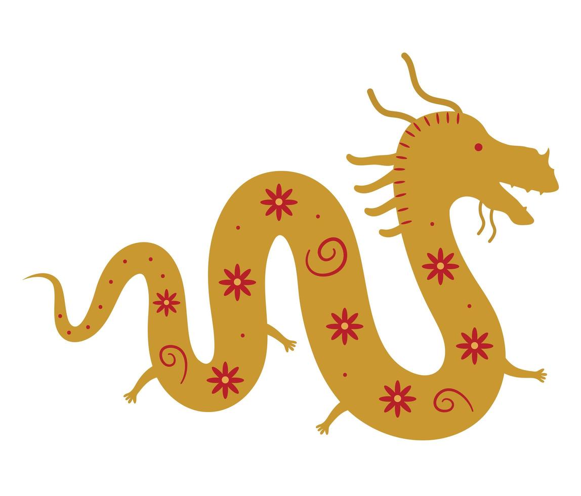 chinesischer tierkreis drache vektor