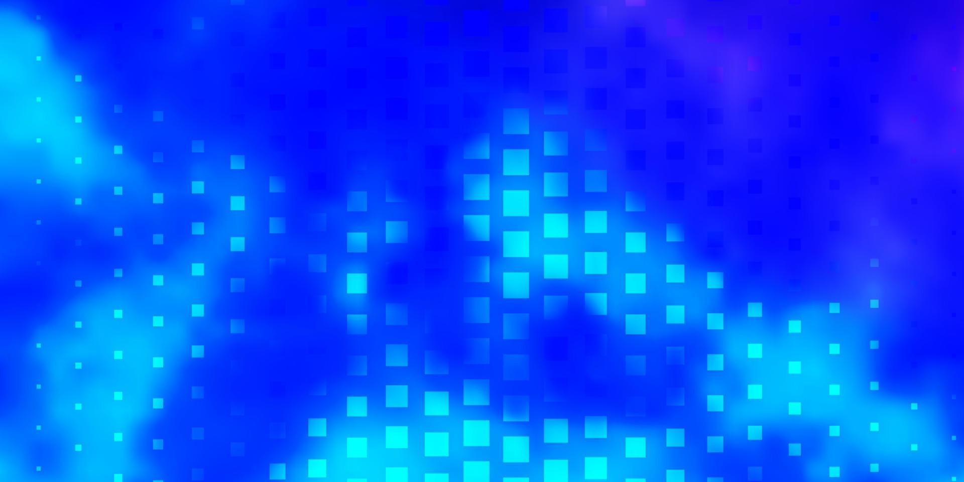 ljusrosa, blå vektorbakgrund med rektanglar. vektor