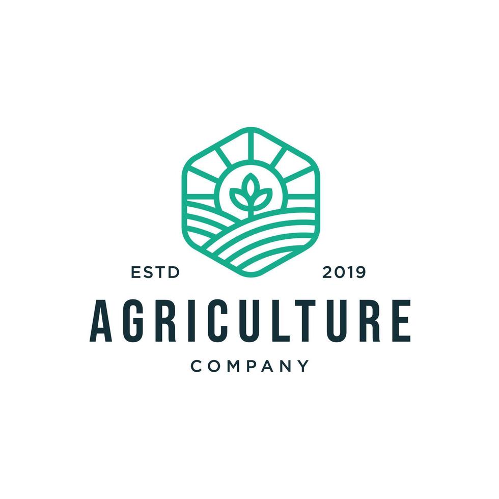 Agrofarm-Logo - Landwirtschaftslogo vektor