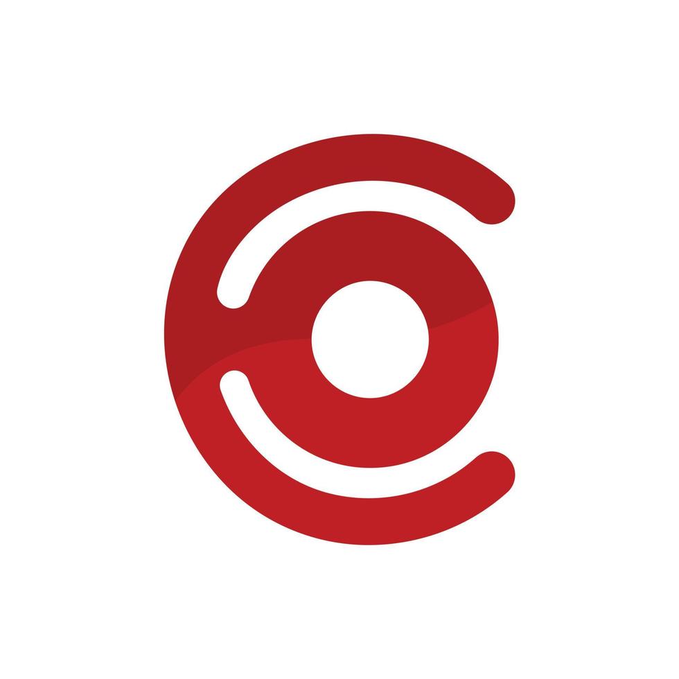 bokstaven c ikon. vektor bokstaven c logotyp.