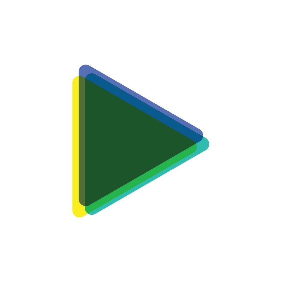 Play-Media-Logo-Design vektor