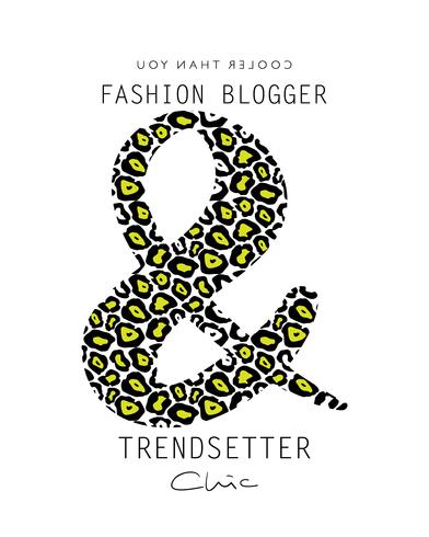 Fashion blogger trendsättare chic vektor