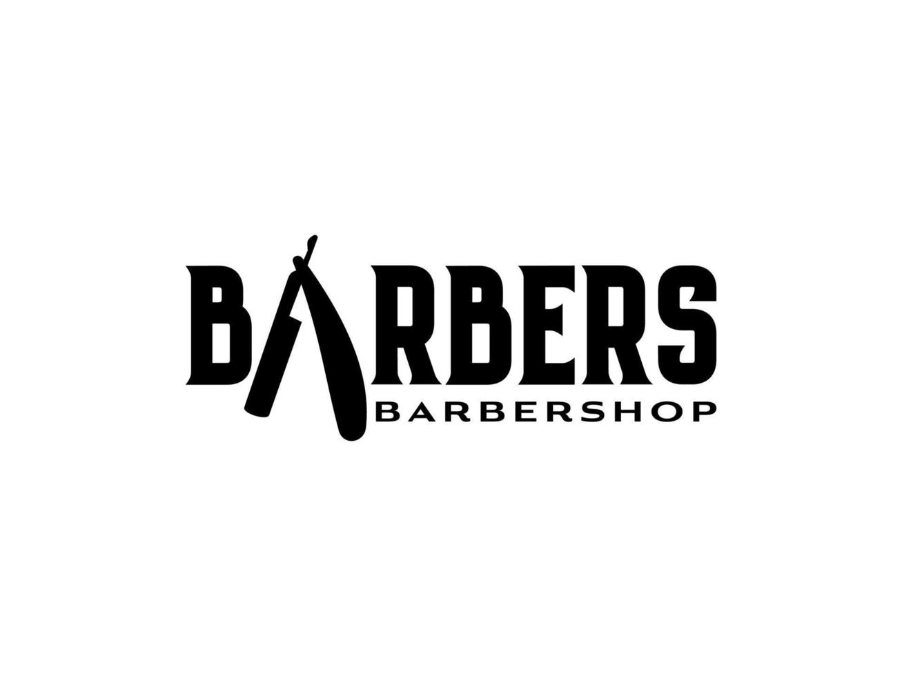 modern vintage logotyp och mustasch ikon av frisörsalong vektor design. hårklippning och skäggrakningsutrustning eller frisörverktyg idealisk klassisk design för barbershop