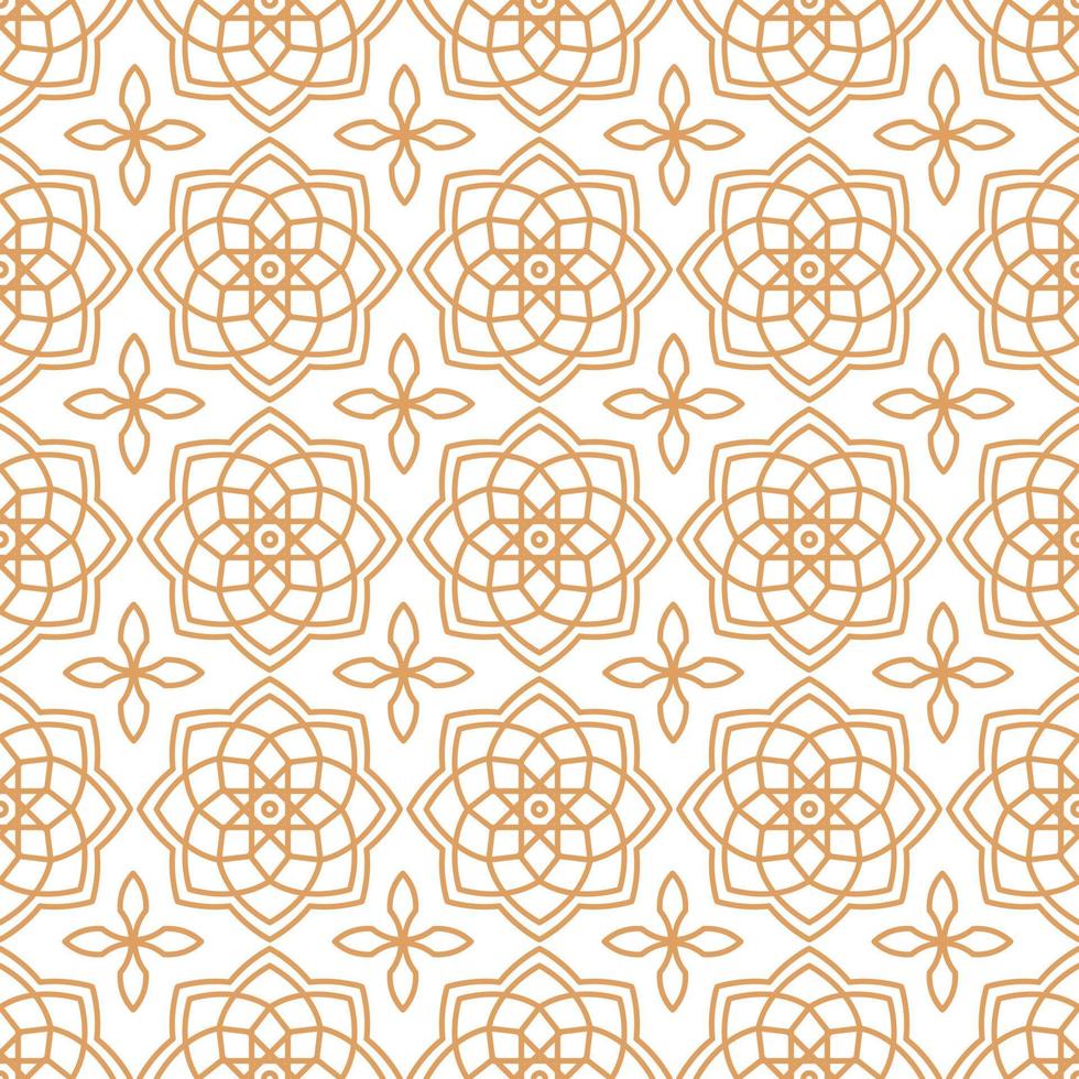 islamisk abstrakt prydnad sömlös design vektor