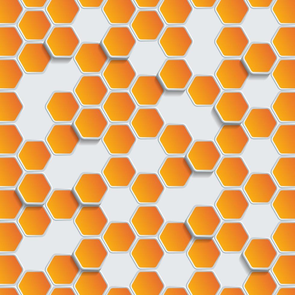 abstrakte geometrische Form Hexagon Hintergrund vektor