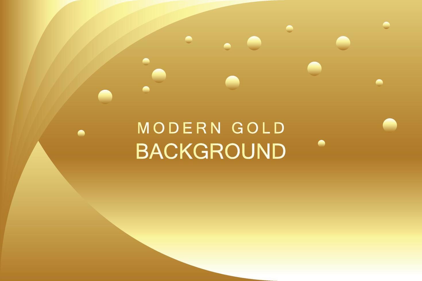 moderner goldener Hintergrund, gut für Hintergrund, Tapeten, Broschüren, Web und Druck. vektor