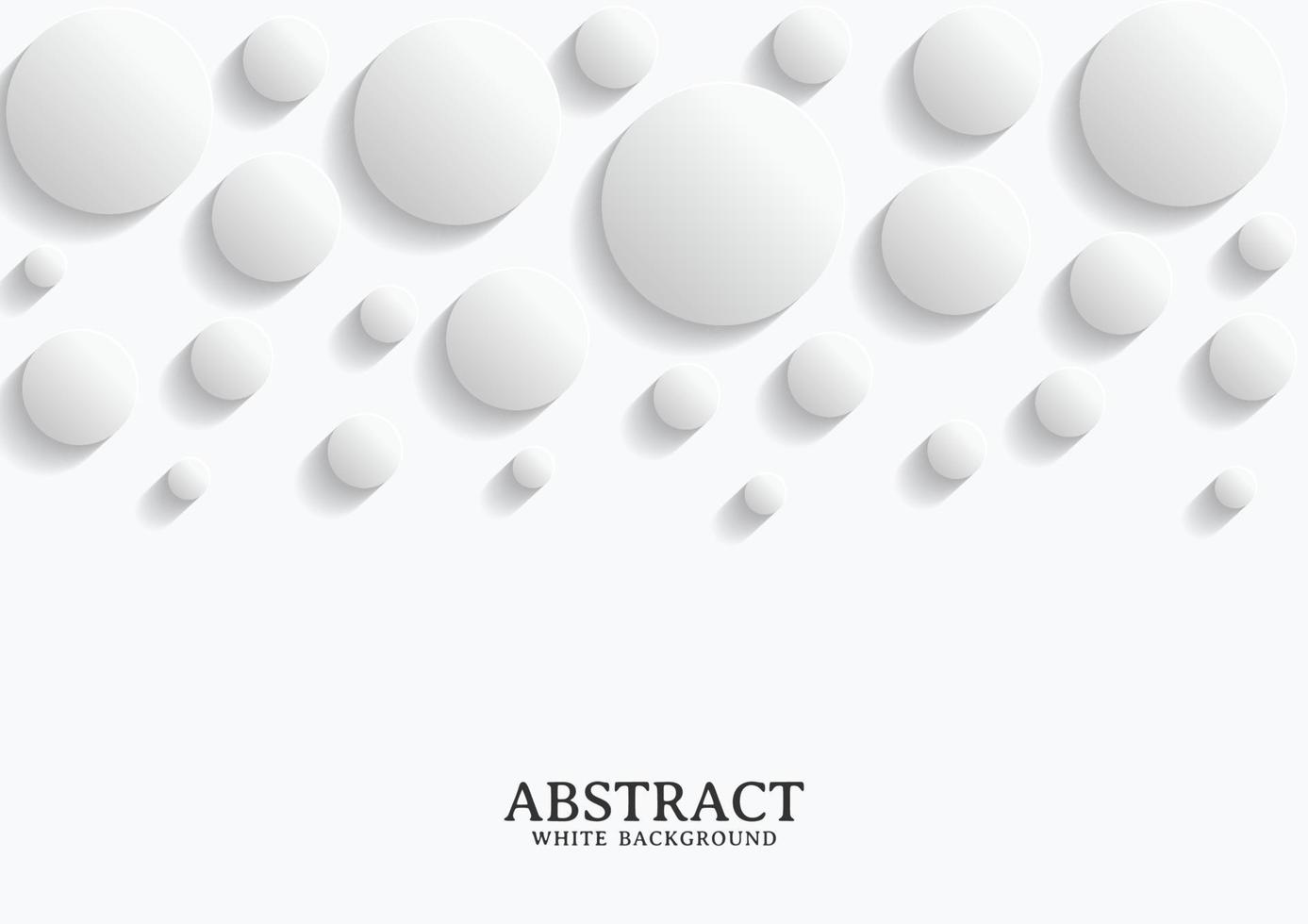 abstrakt vit och grå cirkel bakgrundsstruktur vektor