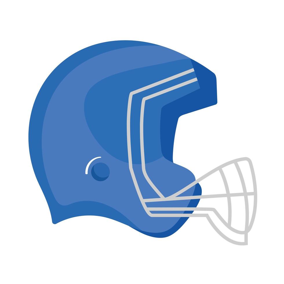 American Football roter Helm vektor