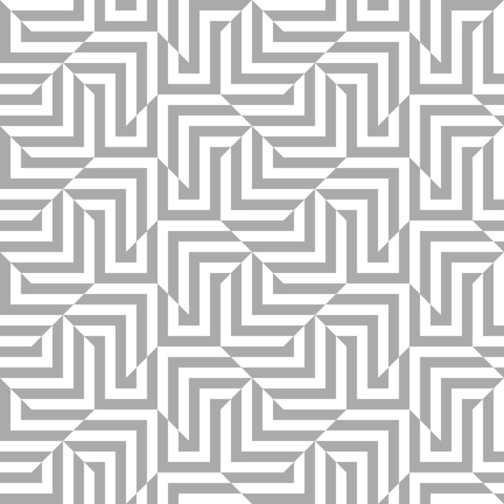 monokrom geometriska sömlösa mönster med remsor. grå struktur med optisk effekt. mall för tapeter, textil, tyg, omslagspapper, bakgrunder. vektor illustration.