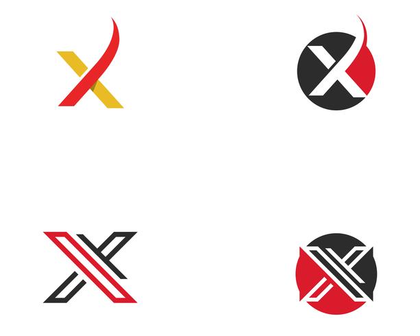 X-Logo-Vektor vektor