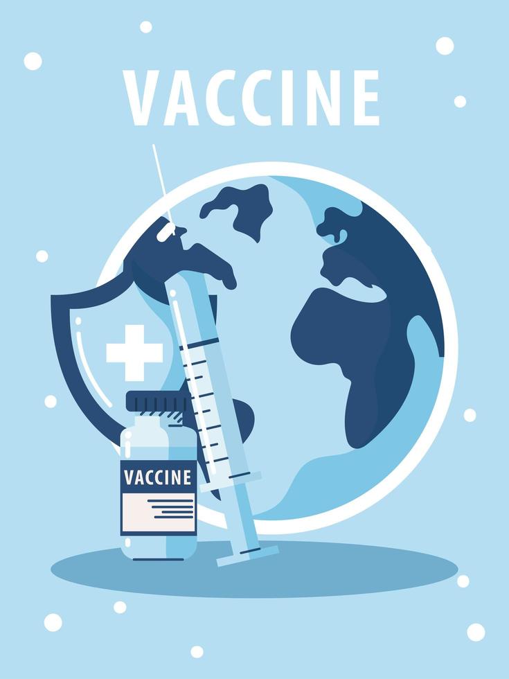 vaccin världsmedicin vektor