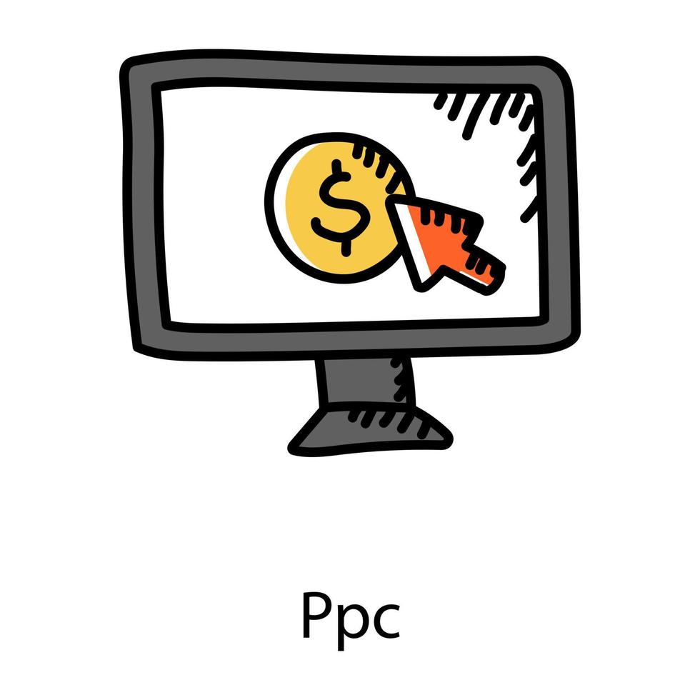 Pay-per-Click vektor