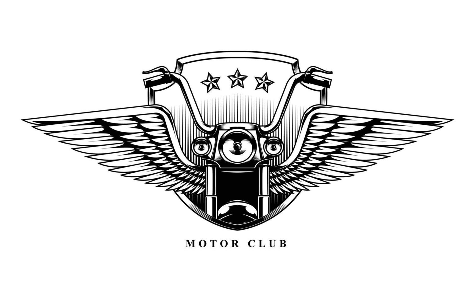 motor klubb vektor logotyp