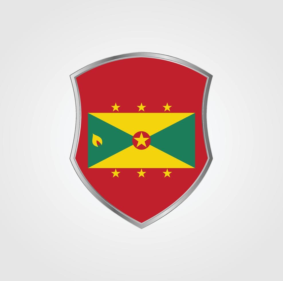 Grenada-Flaggendesign vektor