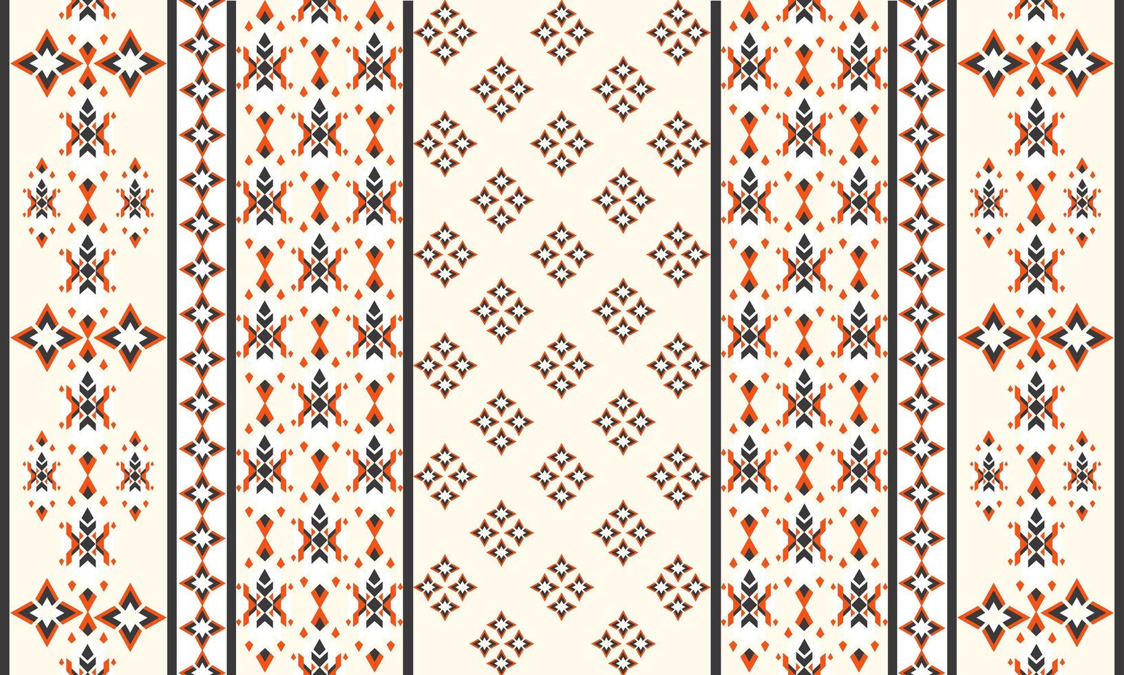 geometrische ethnische Muster orientalisch. nahtloses Muster. Design für Stoff, Vorhang, Hintergrund, Teppich, Tapete, Kleidung, Verpackung, Batik, Stoff, Vektorgrafik. Muster styl vektor