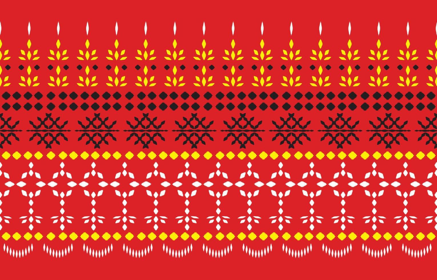 etnisk abstrakt blommönster konst. sömlösa mönster i tribal, folklig broderi och mexikansk stil. Aztec geometrisk konst prydnadstryck print.design för mattor, kläder, omslag, tyg, omslag, textil vektor