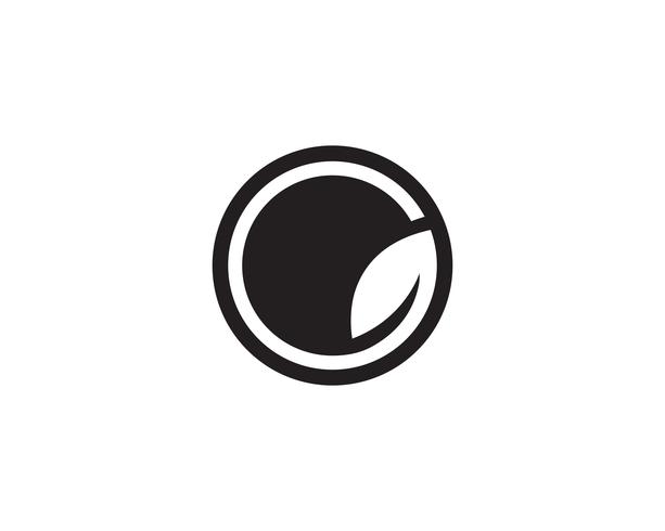 blattgrün natur logo und symbol vorlage vektor