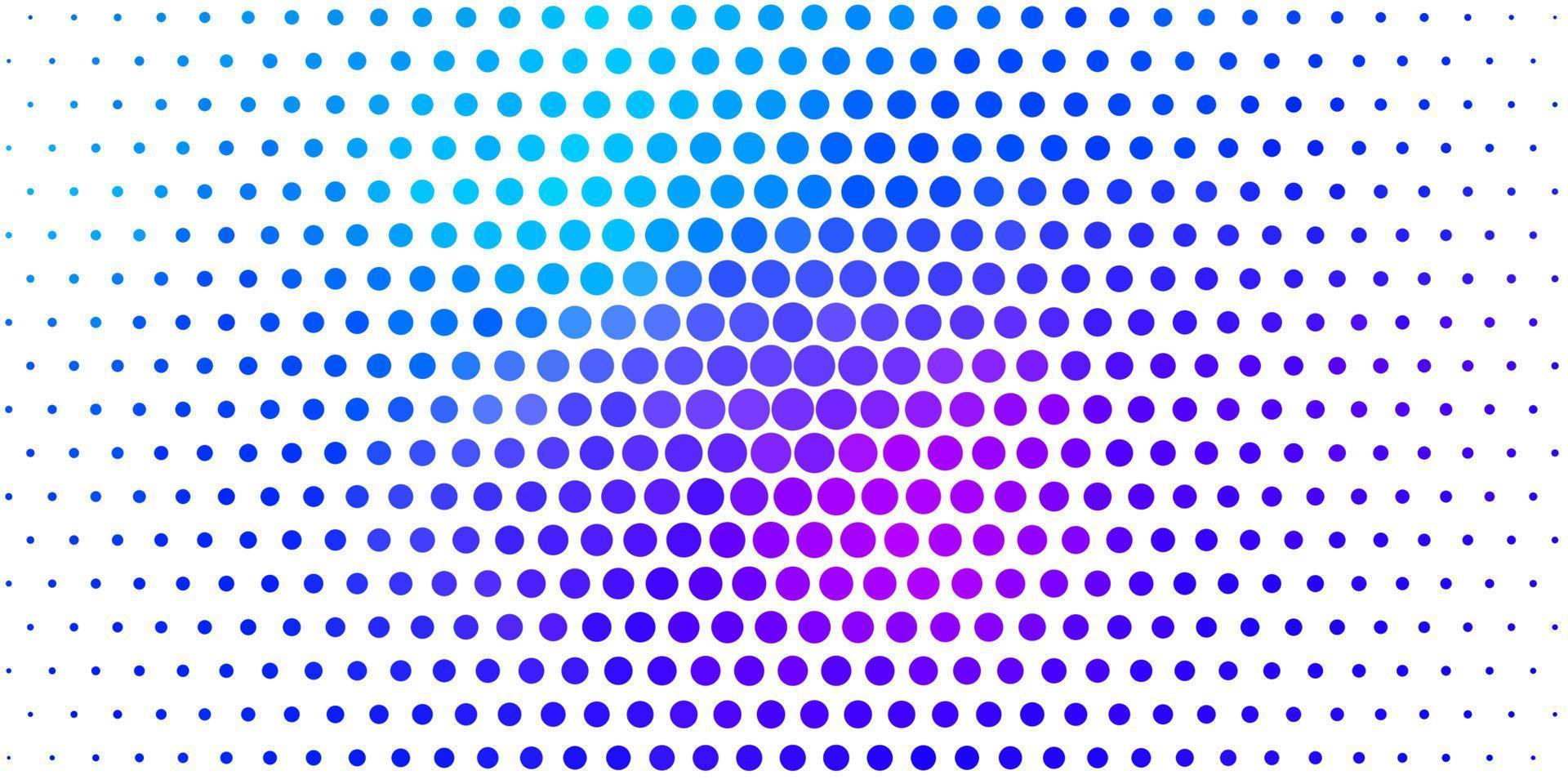 ljusblå, röd vektorbakgrund med cirklar. vektor