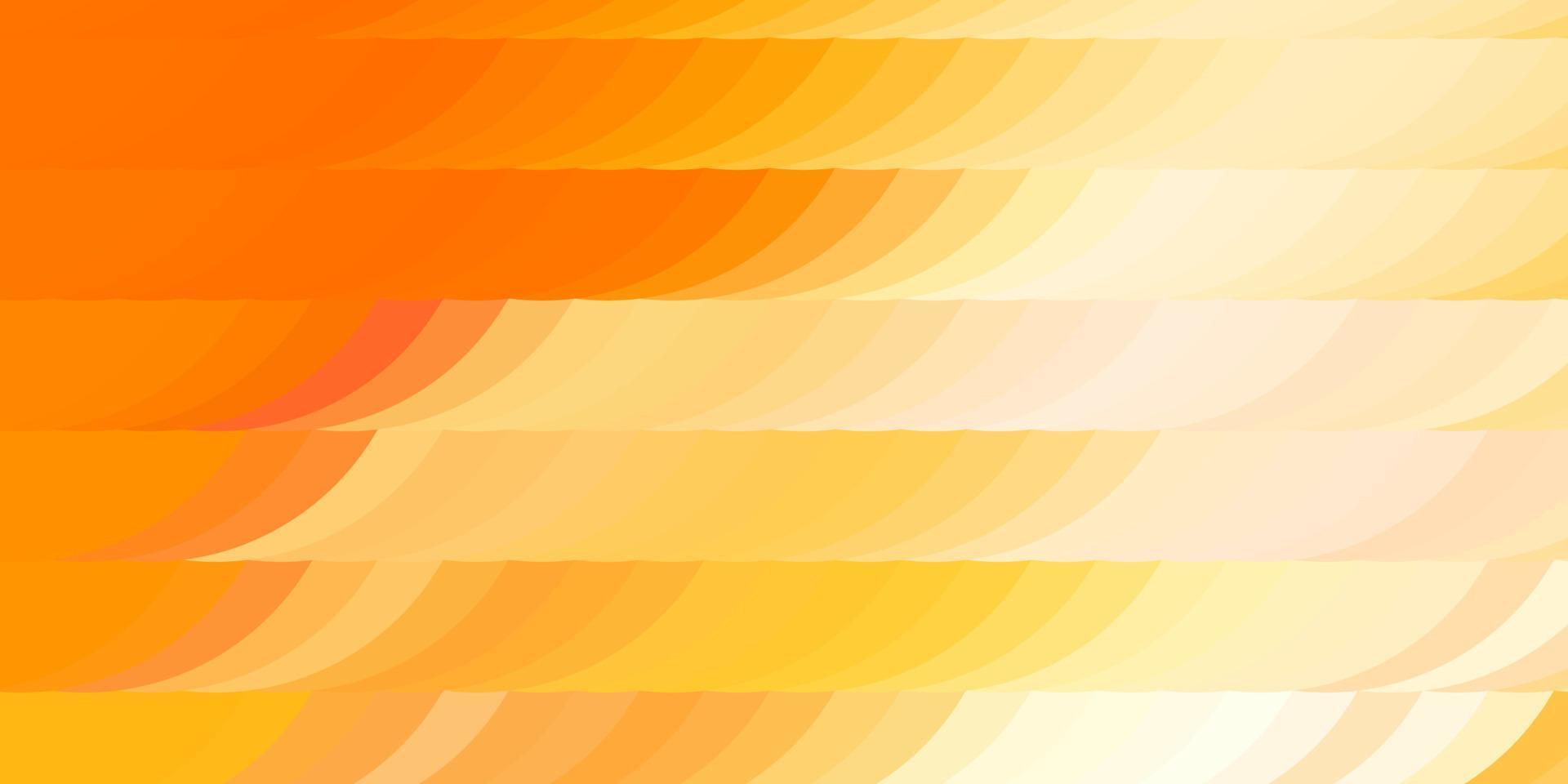 hellorange Vektor Hintergrund mit Dreiecken, Linien.