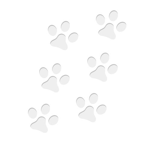 Hund Logo Line-Konzept des Entwurfesvektor-Ikonenelement lokalisiert vektor