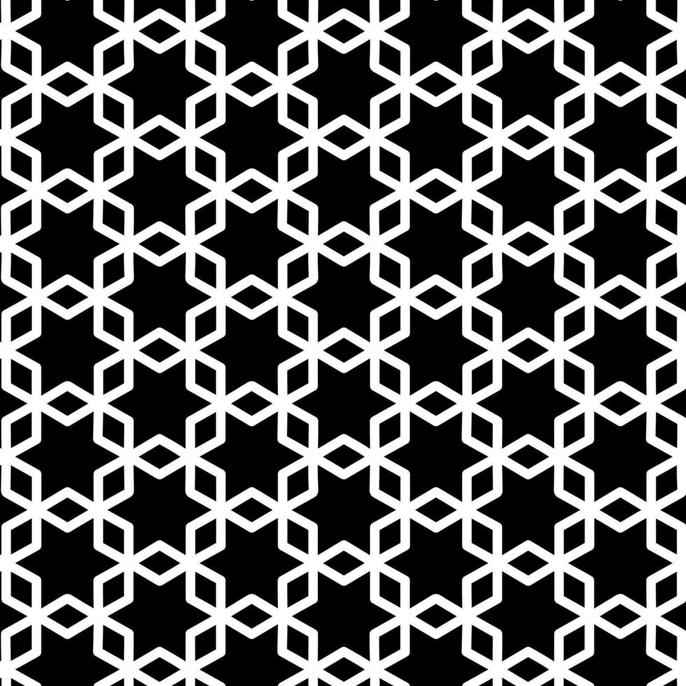 sömlösa polygonala mönster isolerad på svart bakgrund. lyxiga polygon mönster vektorillustration. vektor