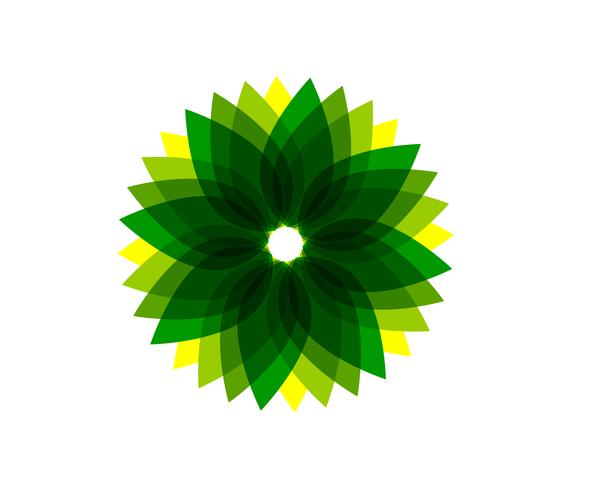 Grünes Blatt Ökologie Natur Element Vektor Icon ..