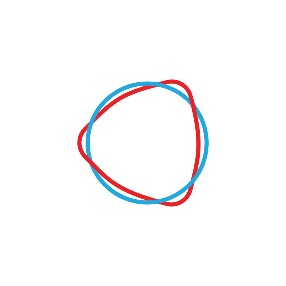 Buchstabe o Nummer 0 Logo-Icon-Design vektor