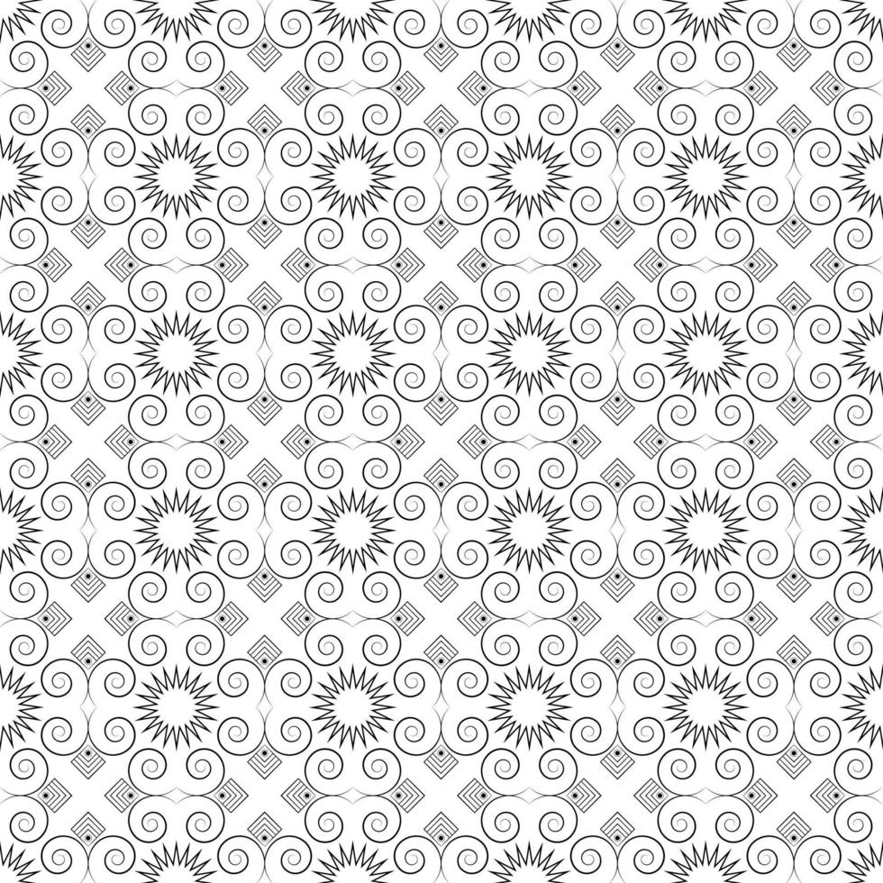 geometrische Mandala Muster Hintergrund florale Elemente Vektor in Illustrationsgrafik Vektor