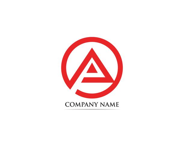 Ein Logo Business Template Vector-Symbol vektor