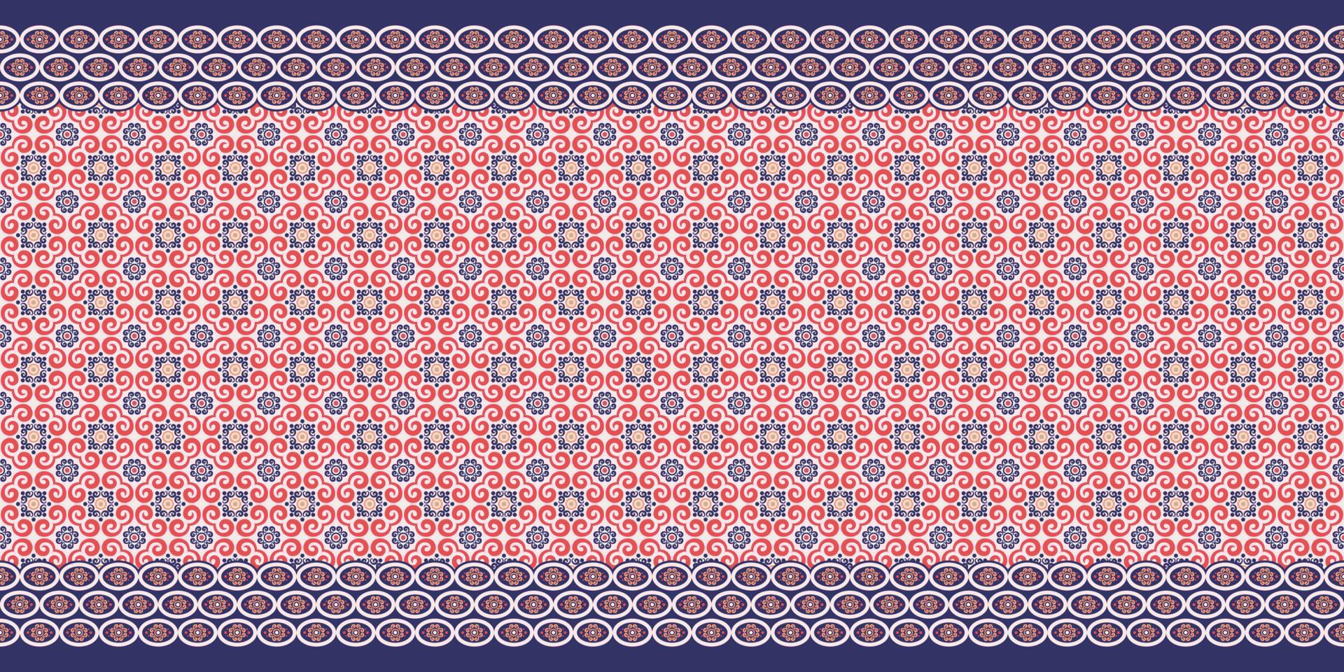 sömlös textil mönster vektor. sömlösa vektormönster med en upprepad dekorativ grafik. vektor