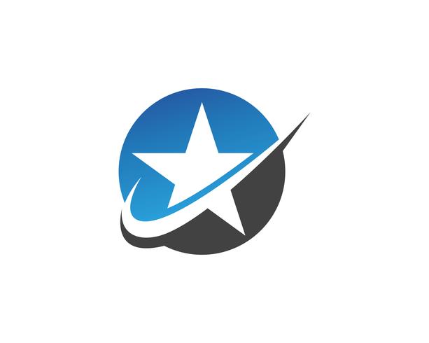 Star Logo Mall vektor ikon illustration design