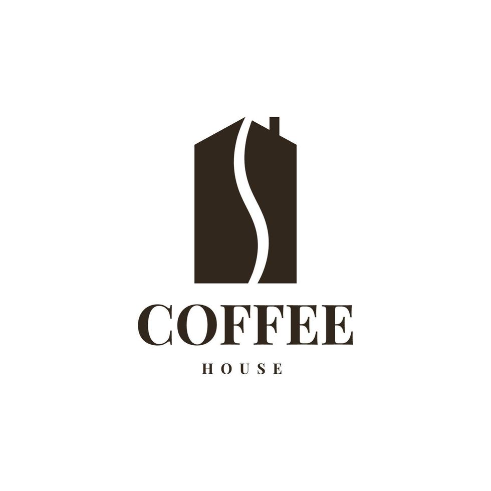 Kaffeehaus-Logo-Template-Design vektor