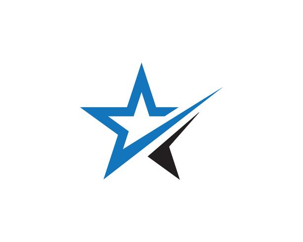 Star Logo Mall vektor ikon illustration design