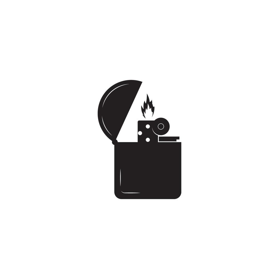 gas tändare vektor ikon illustration design