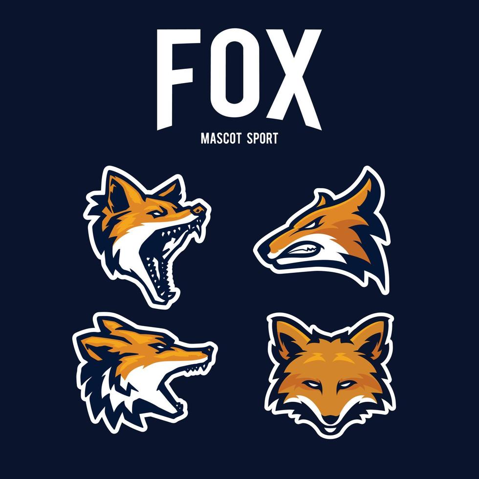 fox sport logotyp vektor