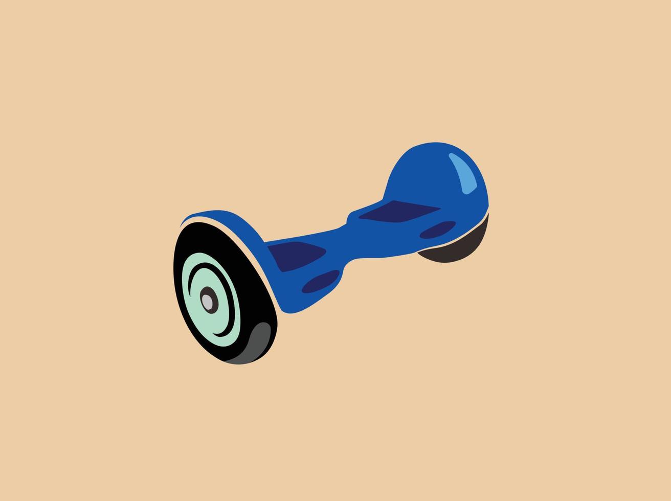 Balance-Roller-Illustration vektor